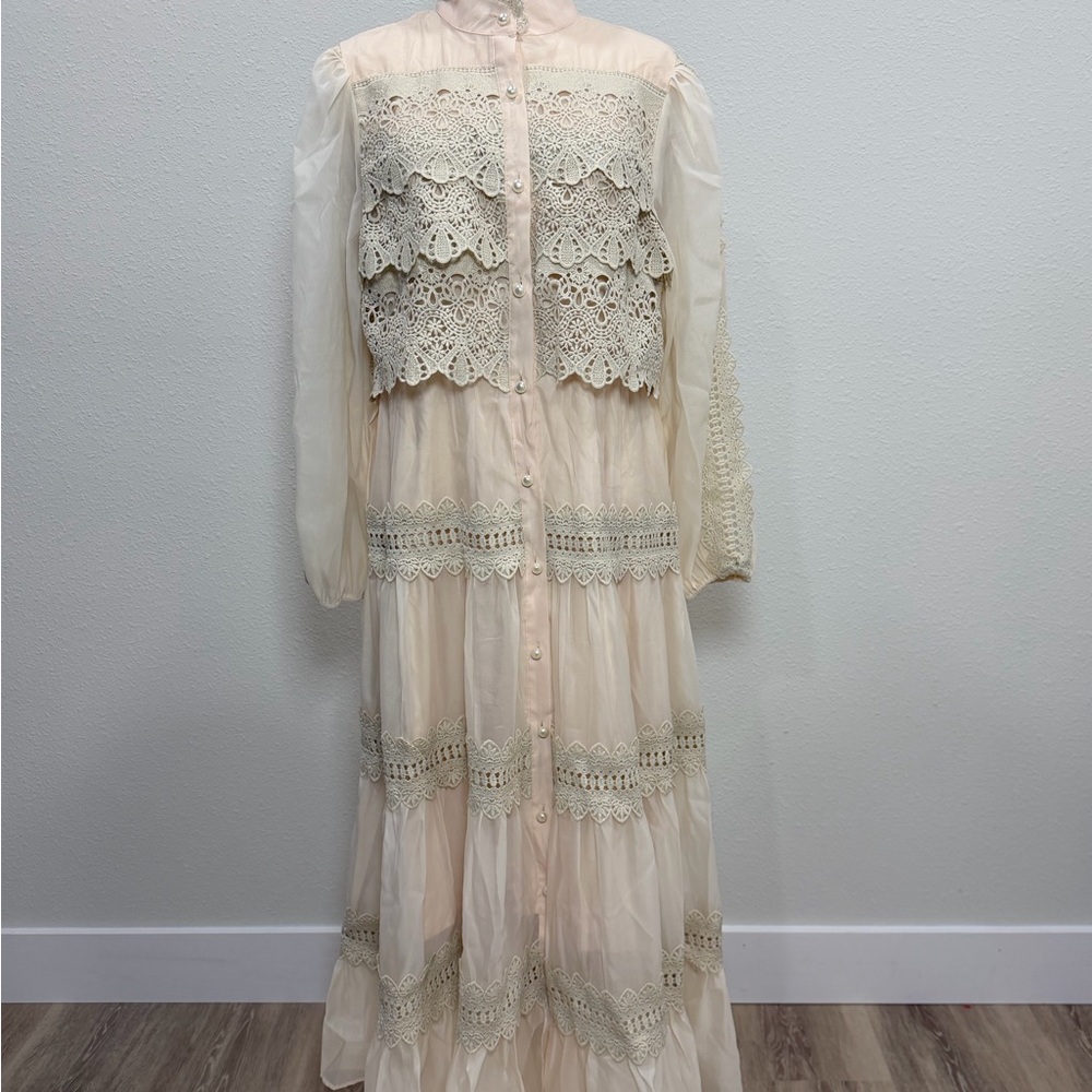 Cider Lace Maxi Dress